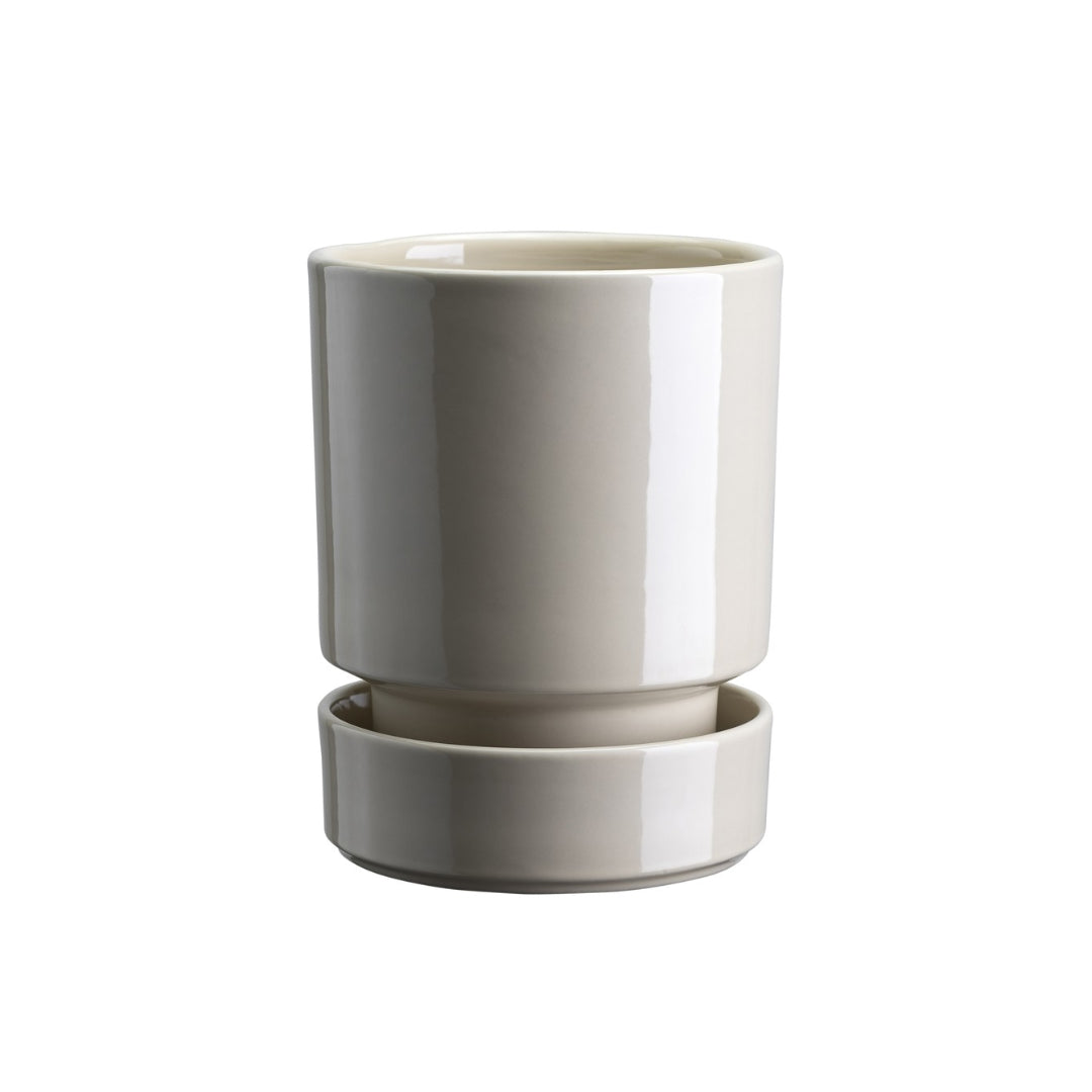 Hoff Glazed Pot - Sandstone Set - Batten Home
