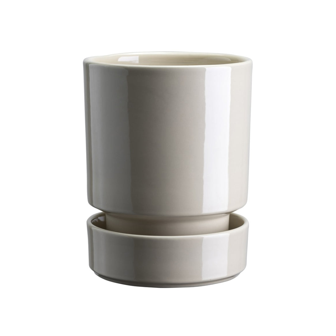 Hoff Glazed Pot - Sandstone Set - Batten Home