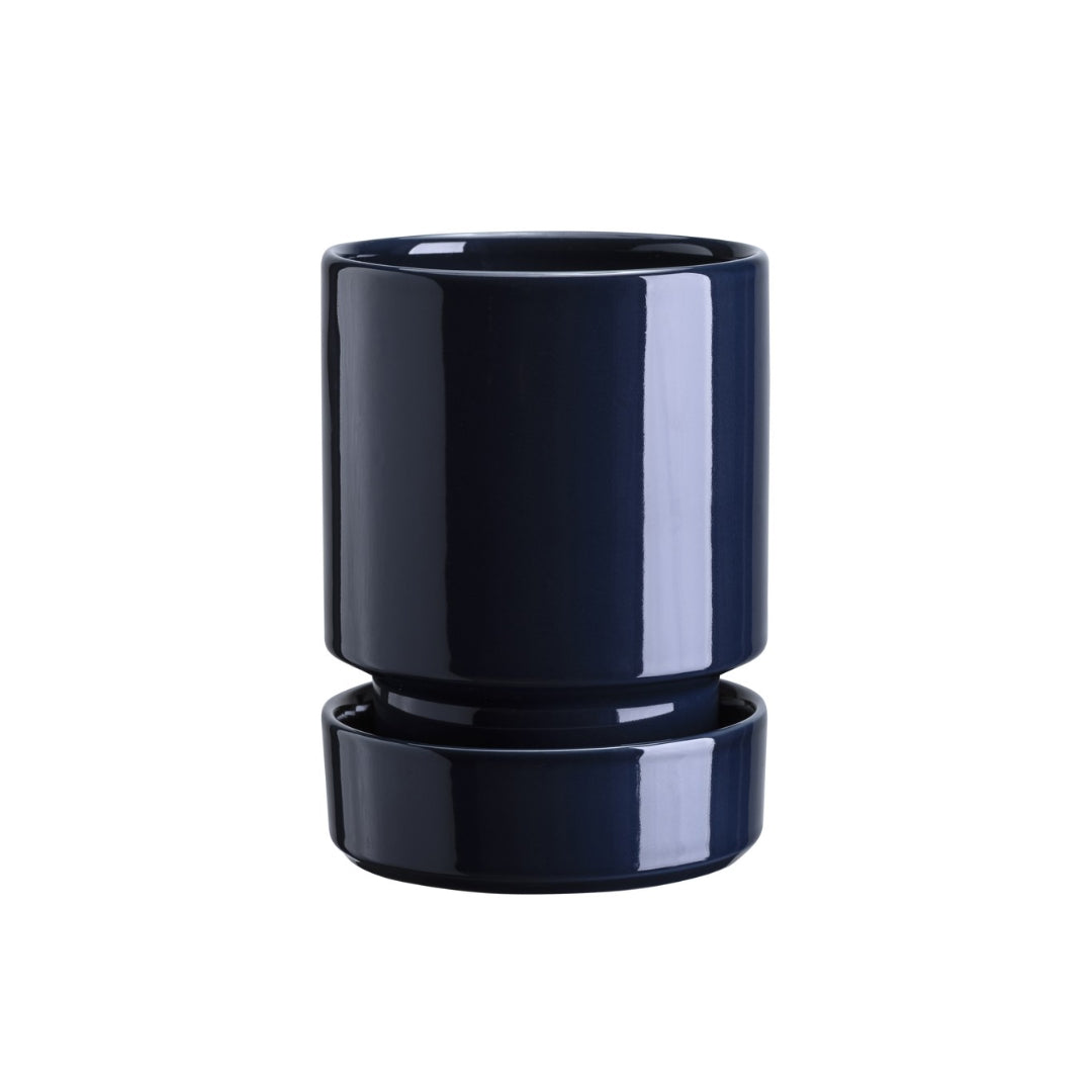Hoff Glazed Pot - Sapphire Blue Set - Batten Home