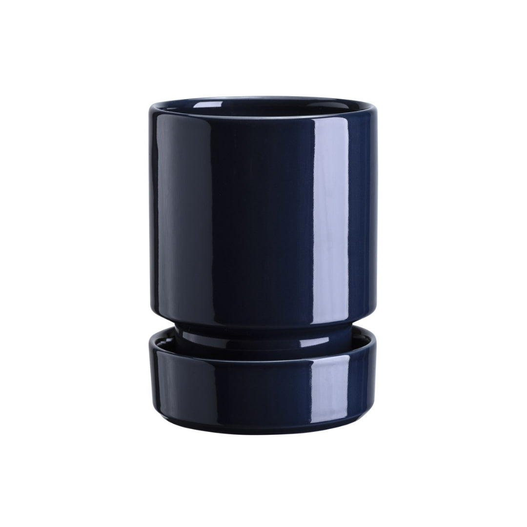 Hoff Glazed Pot - Sapphire Blue Set - Batten Home
