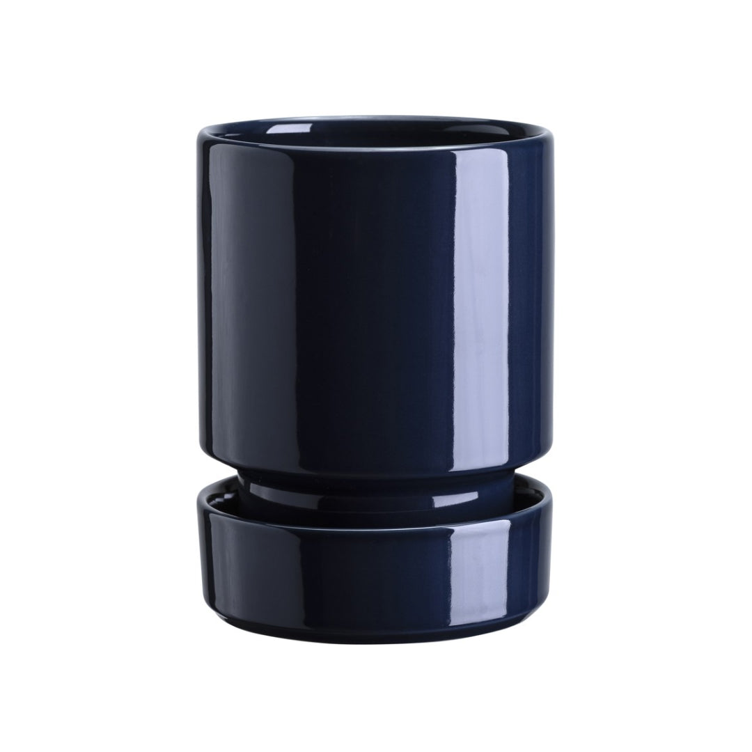 Hoff Glazed Pot - Sapphire Blue Set - Batten Home