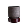 Hoff Raw Pot / Glazed Saucer Set - Batten Home