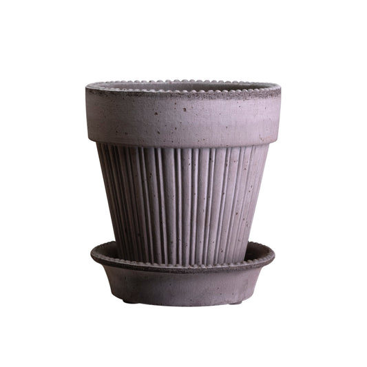 Simona Raw Pot - Grey - Batten Home
